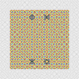 Color square on white