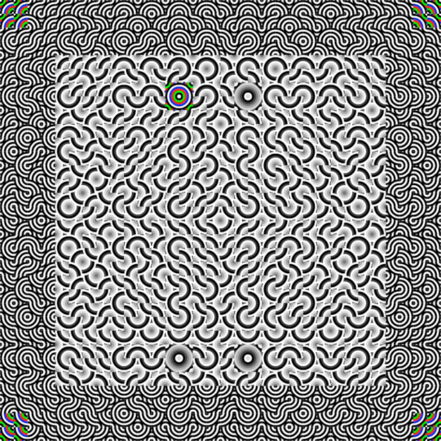 White square